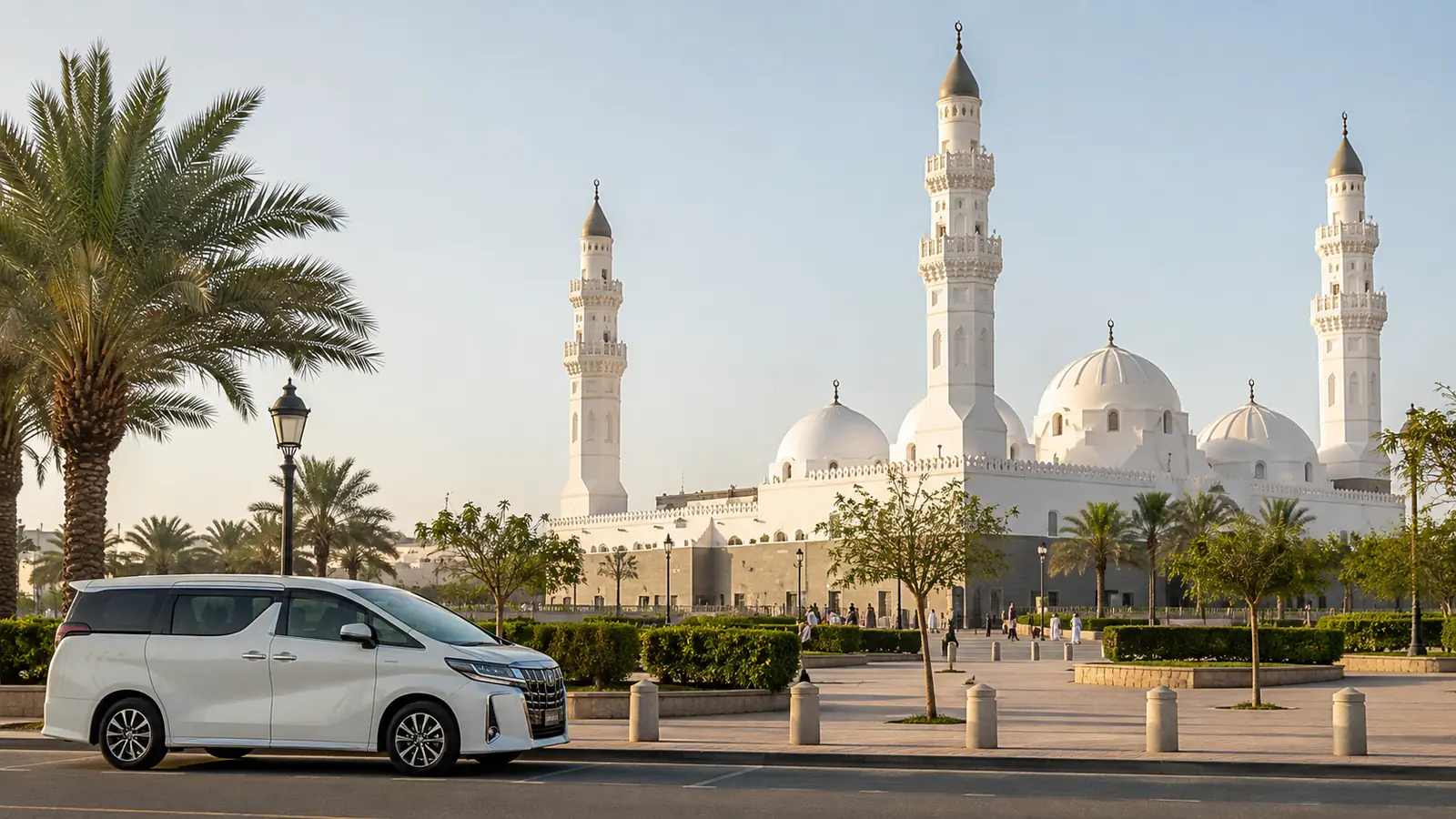 Masjid Quba in Madinah, a stop on the Ziyarat route